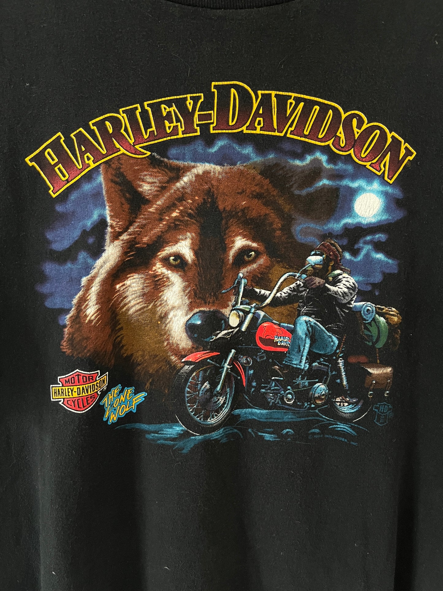Vintage Harley Davidson Tee - 1989