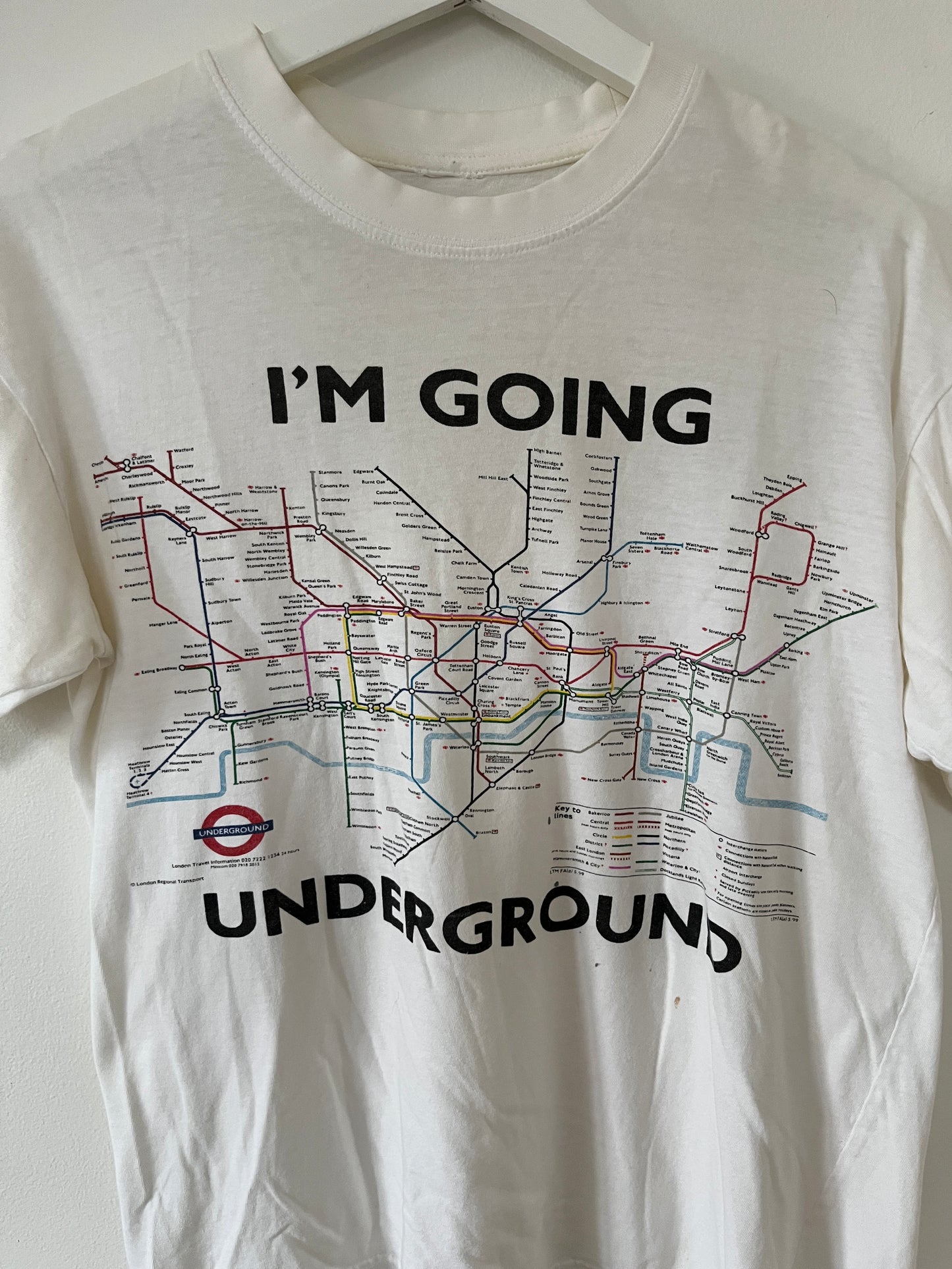 Vintage London Metro Tee - 1990’s