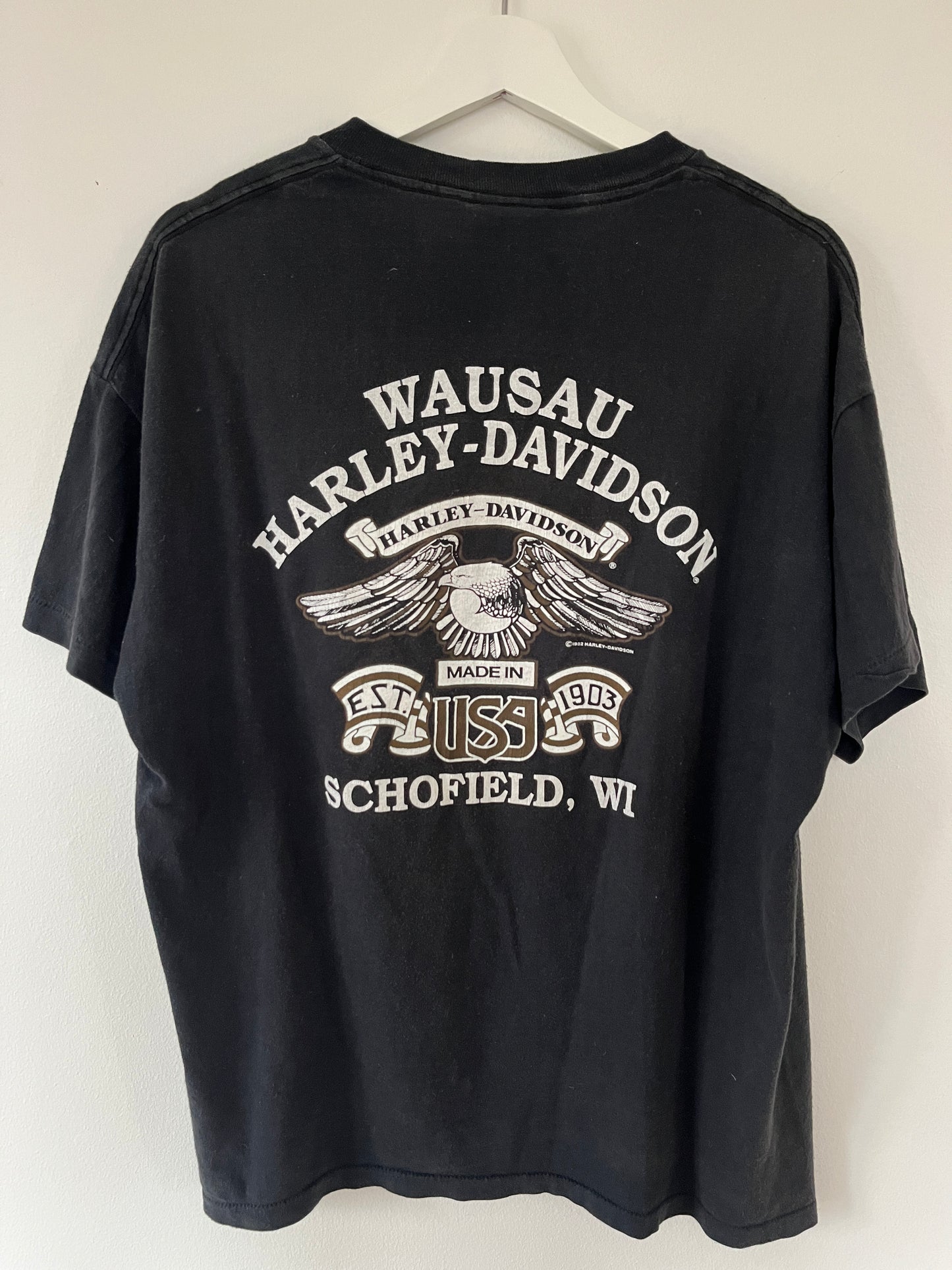 Vintage Harley Davidson Tee - 1989