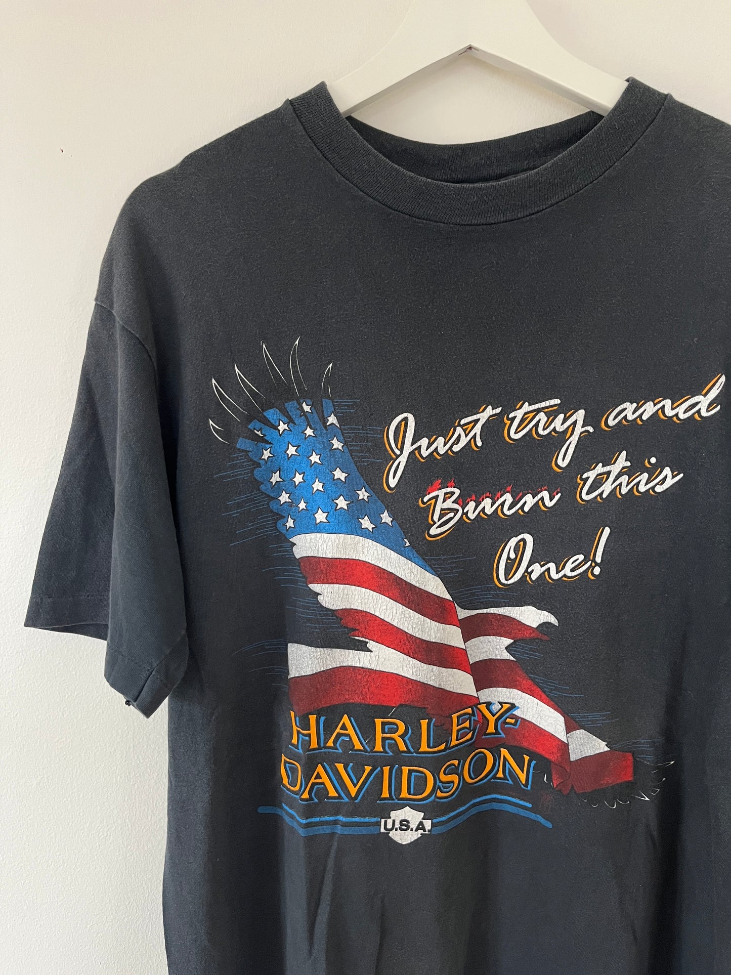 Vintage Harley Davidson Tee - 1989