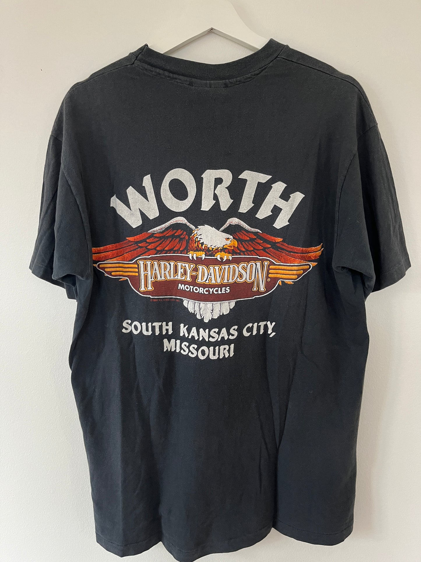 Vintage Harley Davidson Tee - 1989
