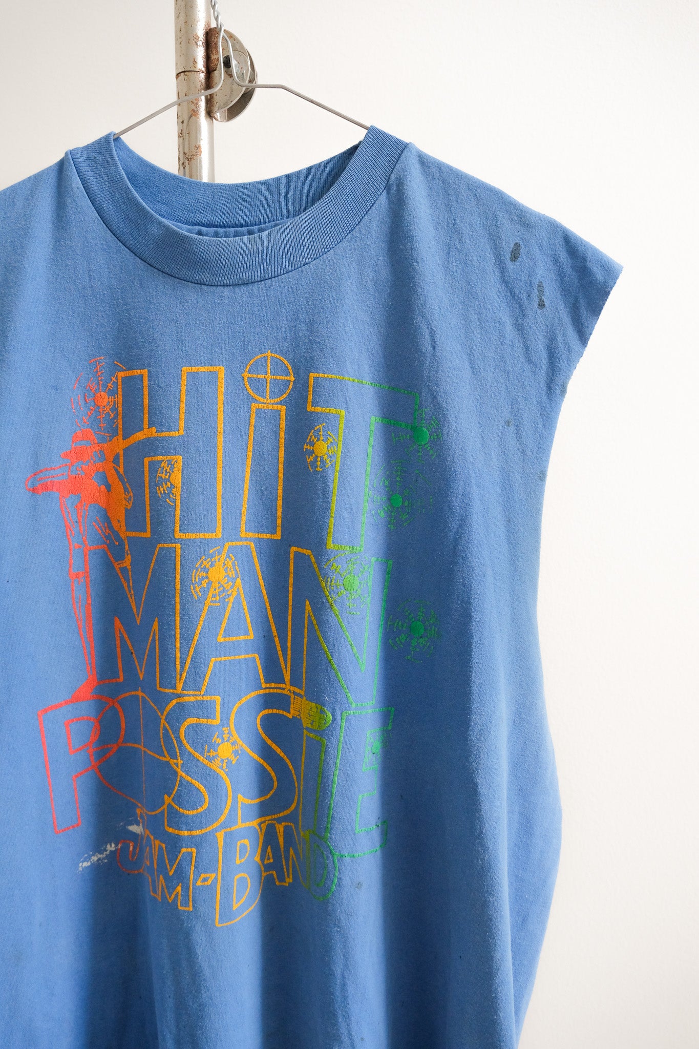Vintage Hitman Sleeveless Tee - 1990s