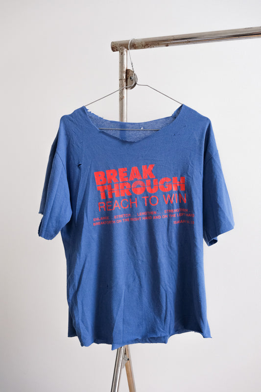 Vintage Distressed Tee - 1980s