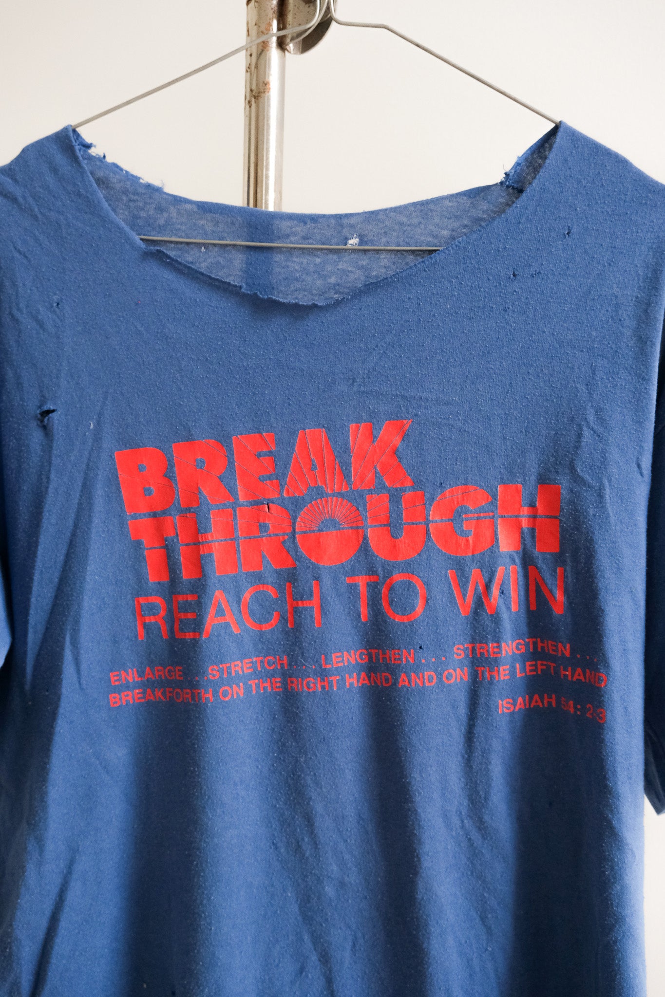 Vintage Thrashed Cowboy Tee - 1980s