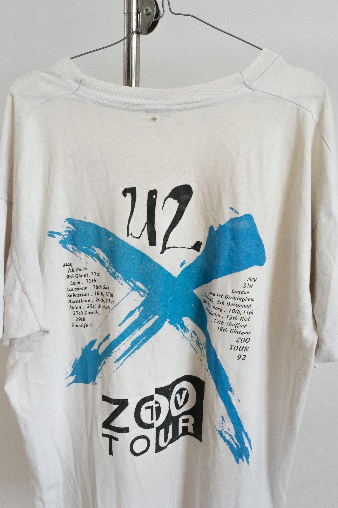 Vintage U2 ZOO Tour Tee - 1992