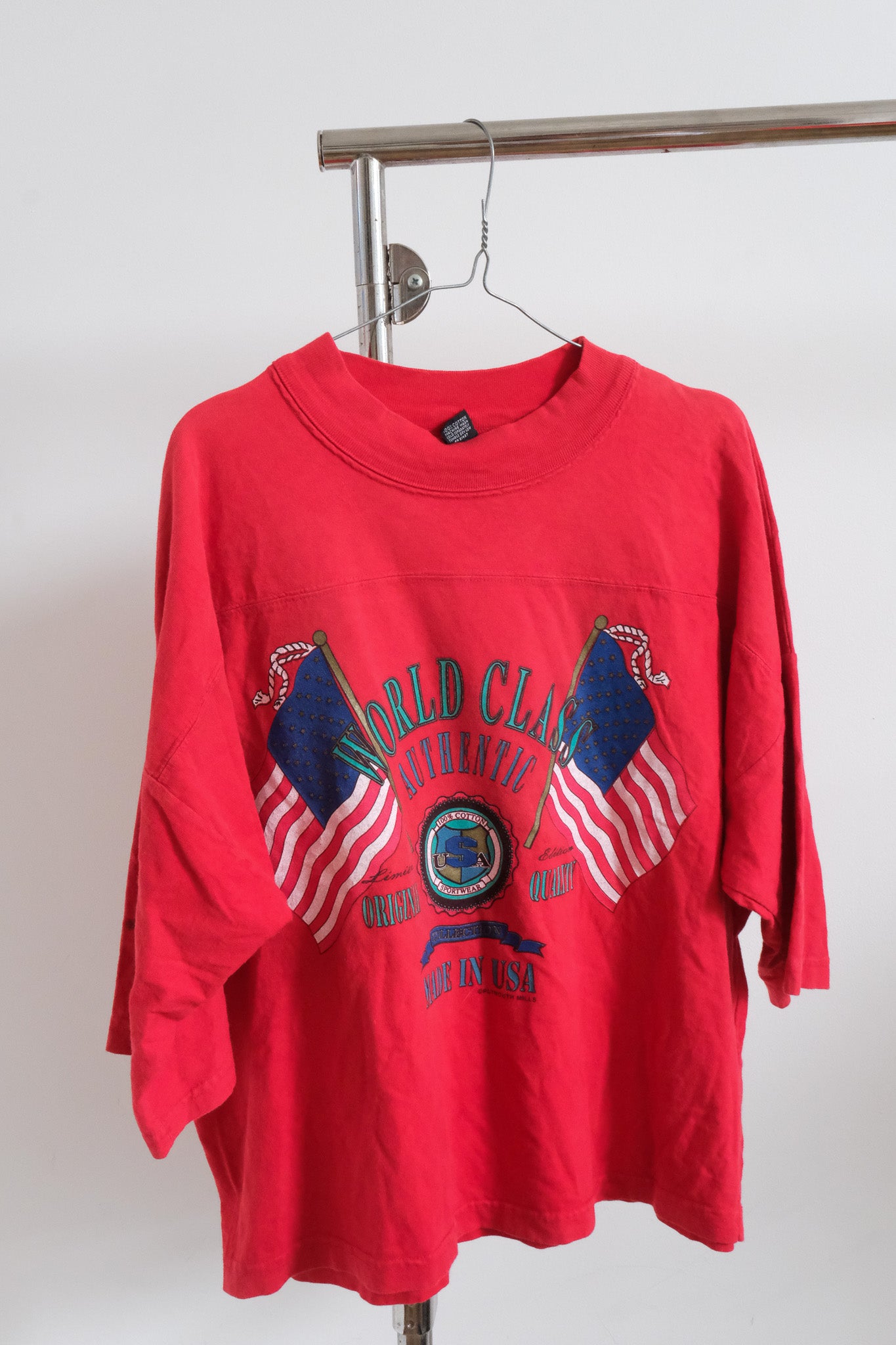 Vintage American Flag Tee - 1980s