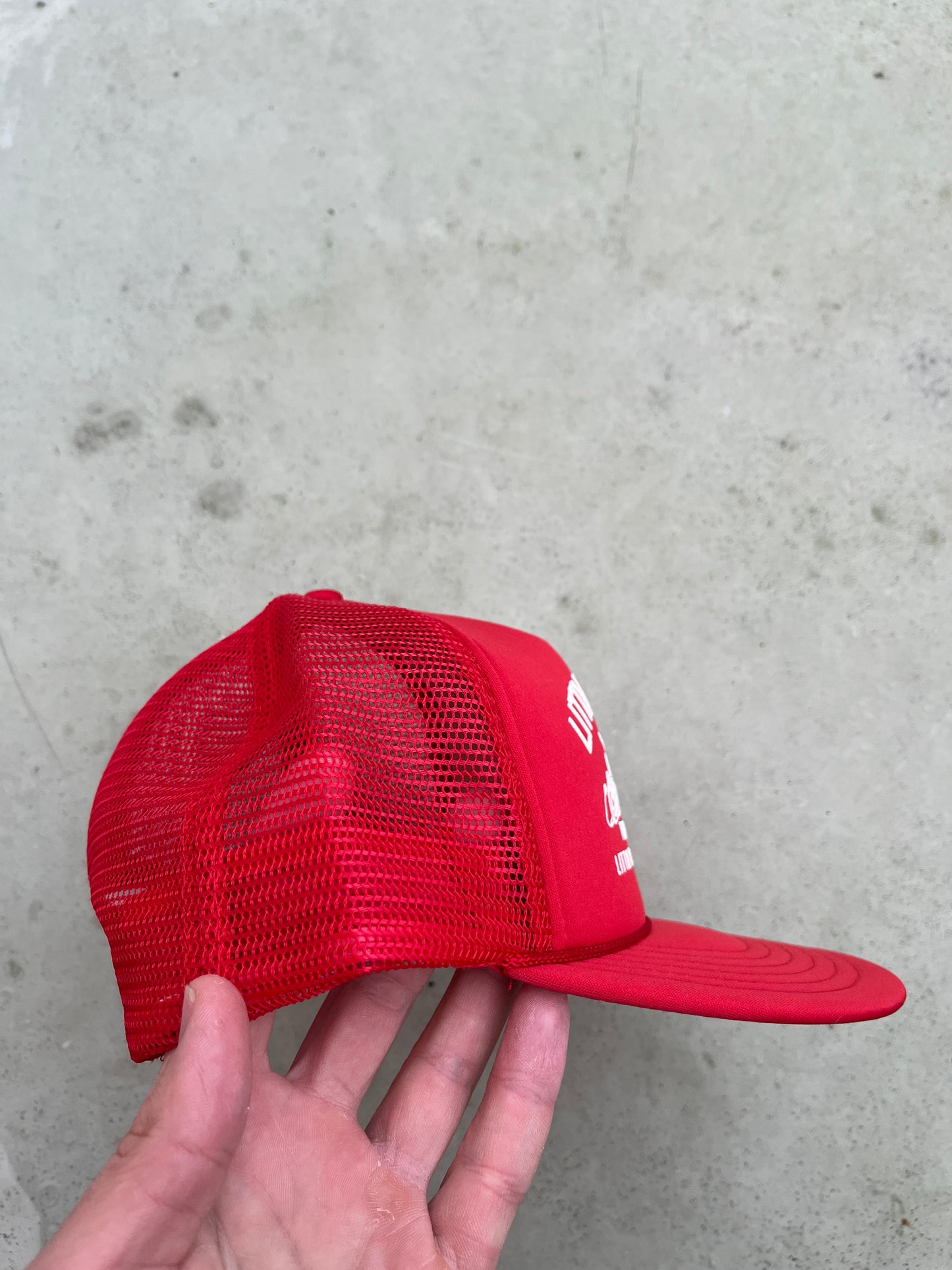 Vintage Graphic Trucker Hat - 1980's