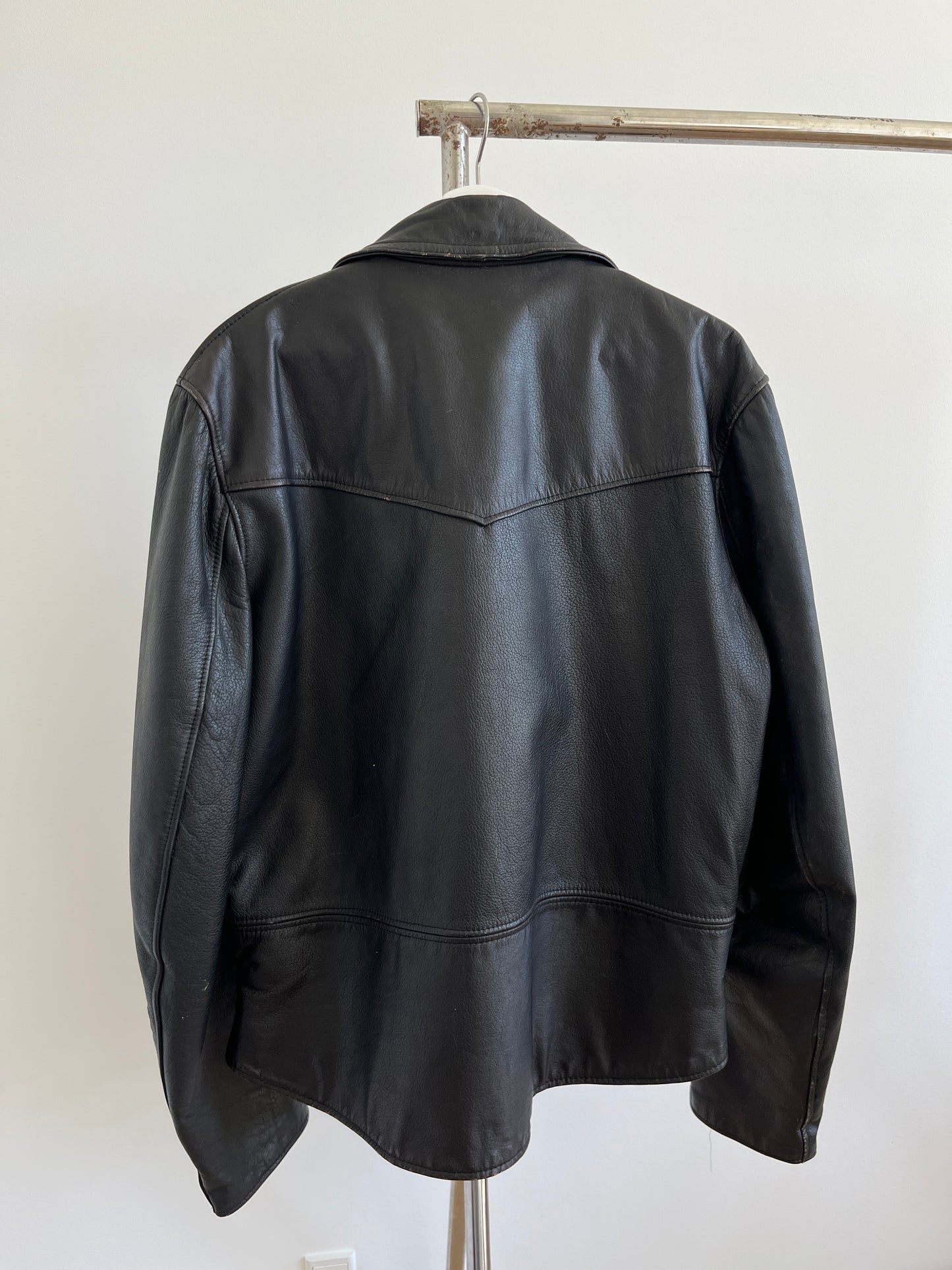Vintage Leather Jacket - 1970s