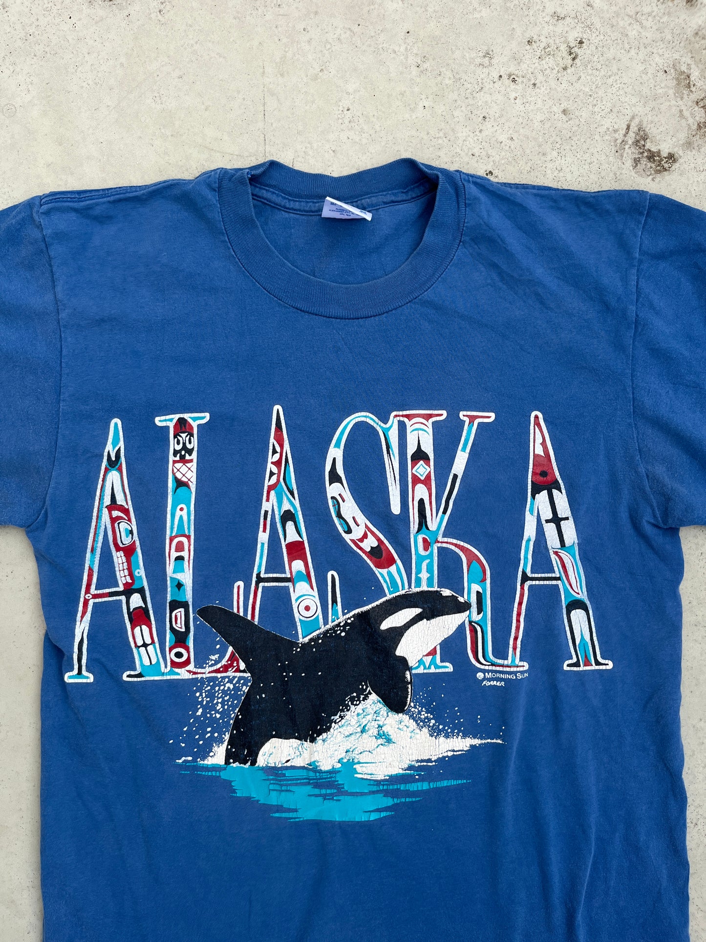 1990's Alaska Print Tee
