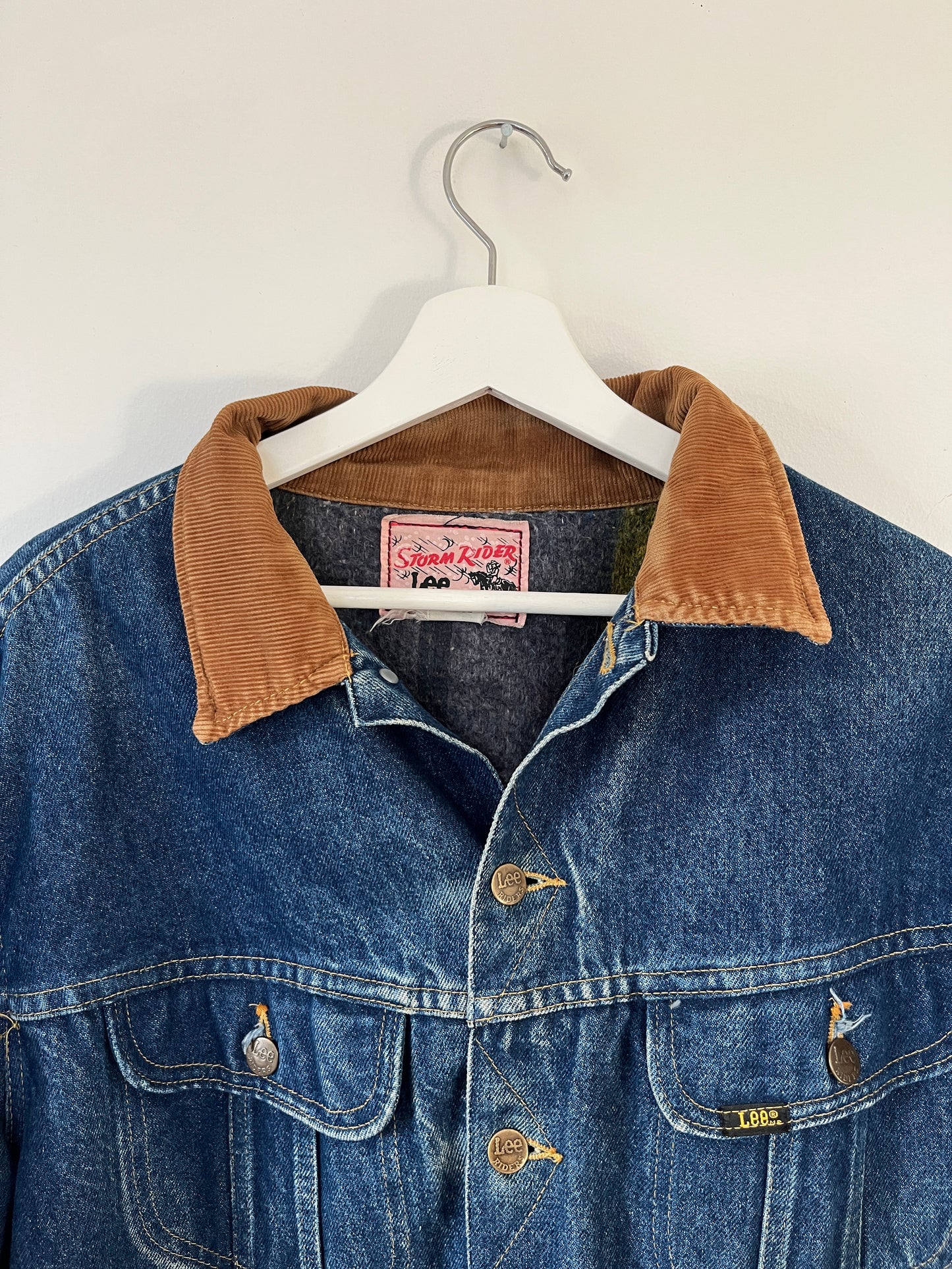 Lee Storm Riders Denim Jacket - 1980s