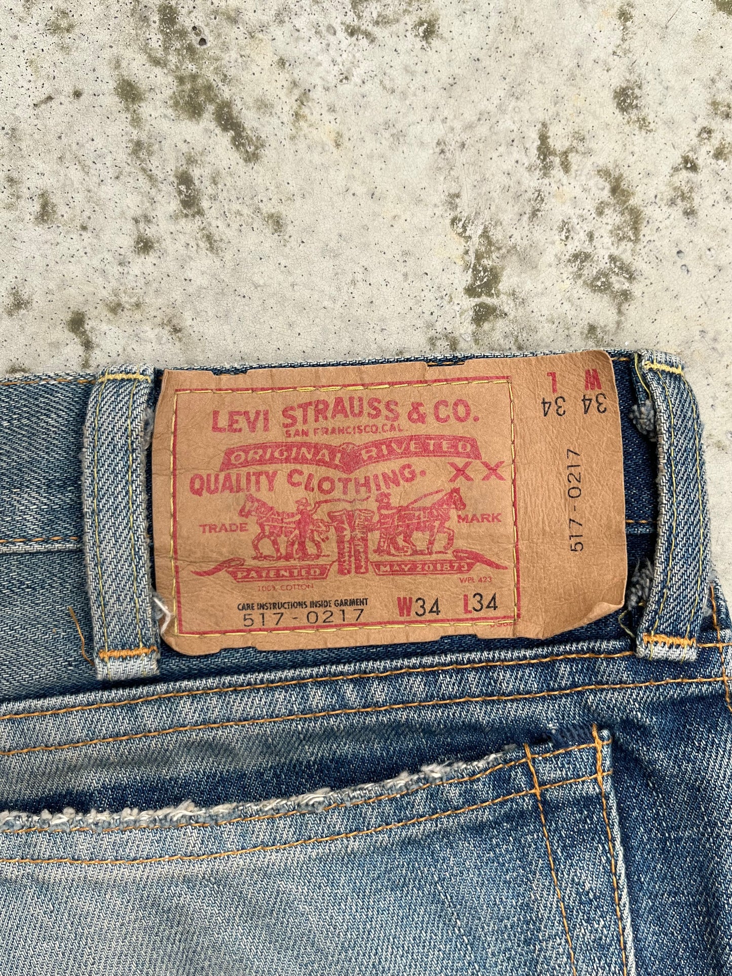 Levi’s 517 Big E Repros