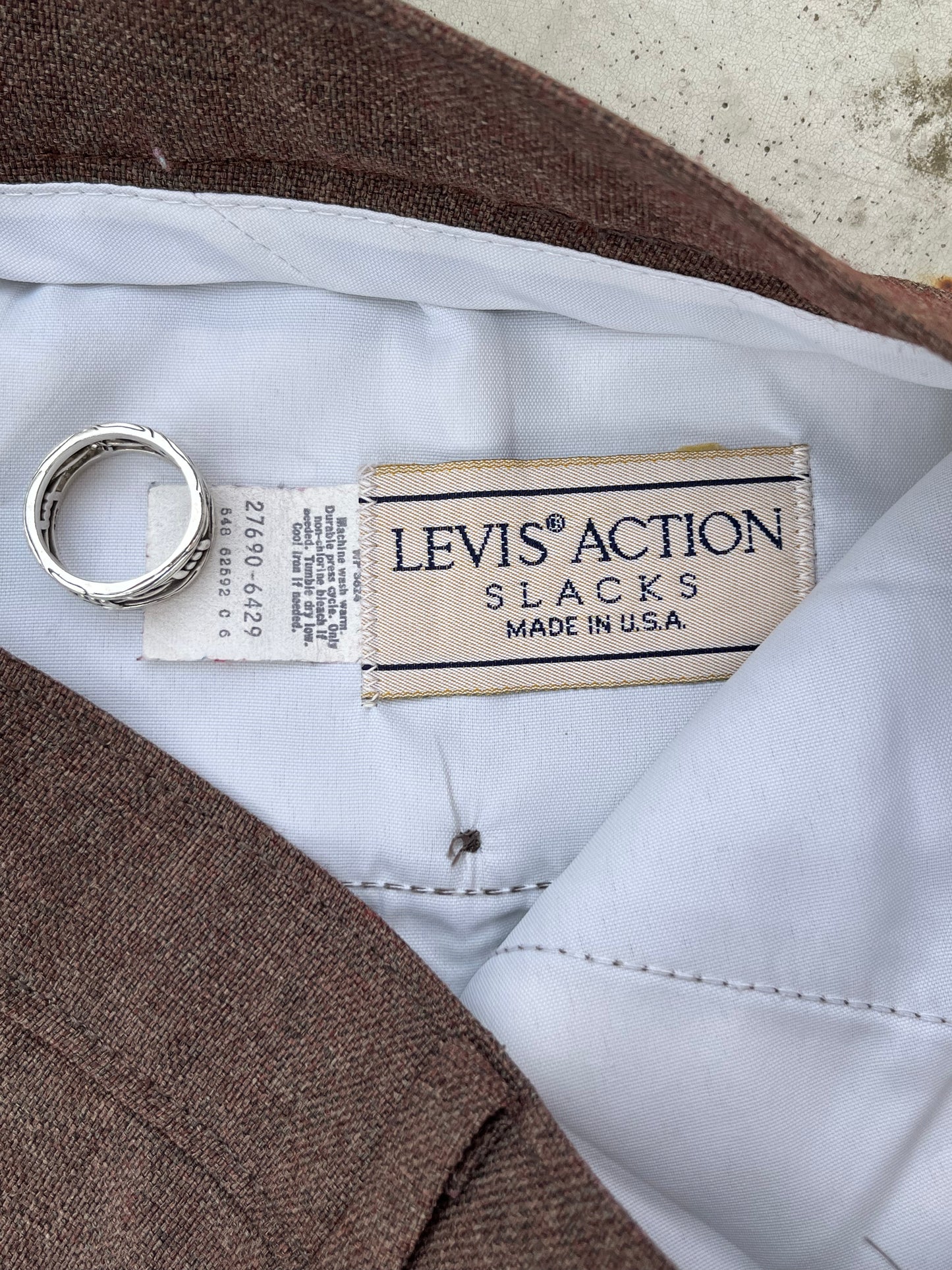 Vintage 70’s Levis Slacks
