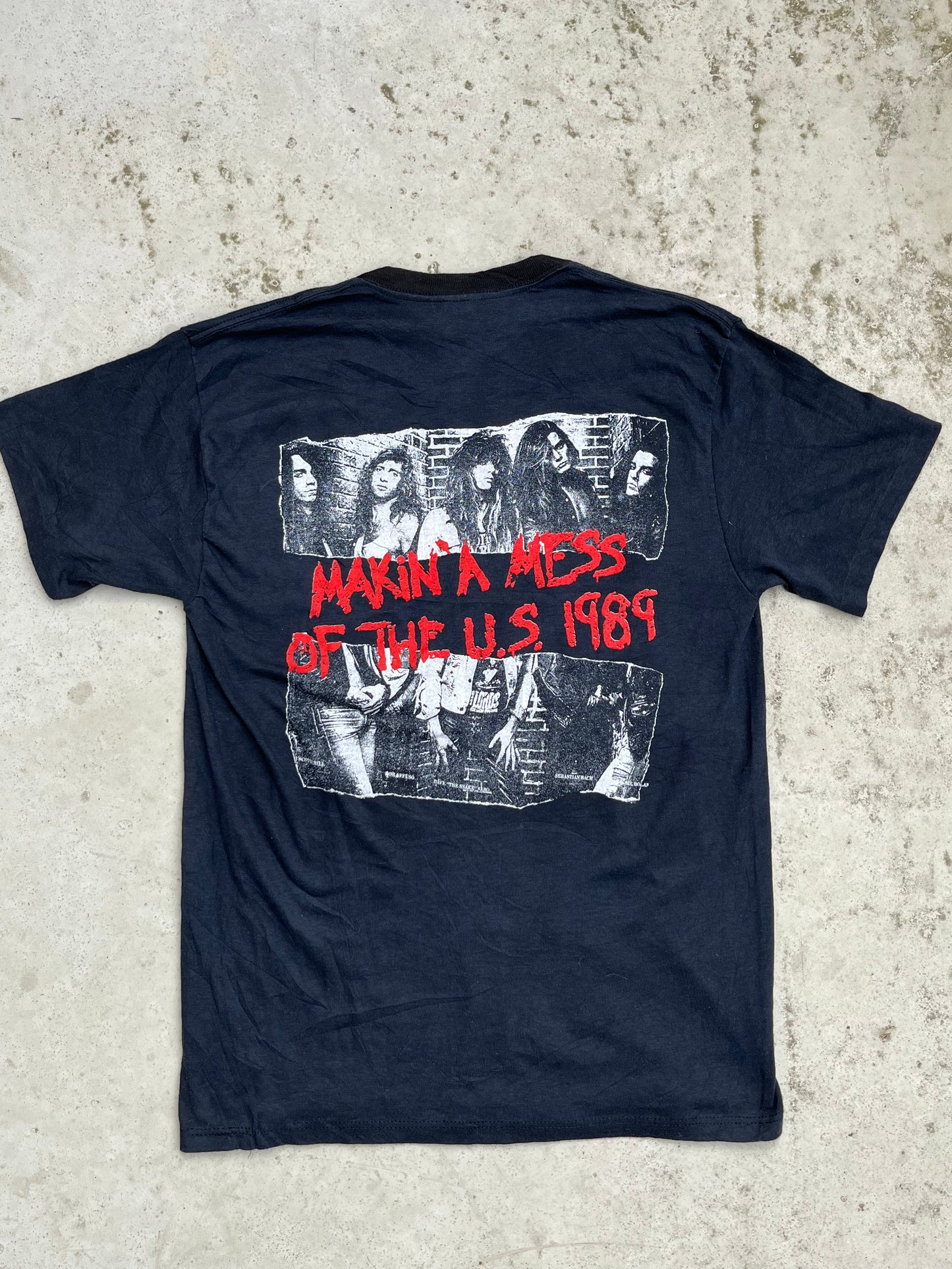SKID ROW Heavy Metal Tee 1989
