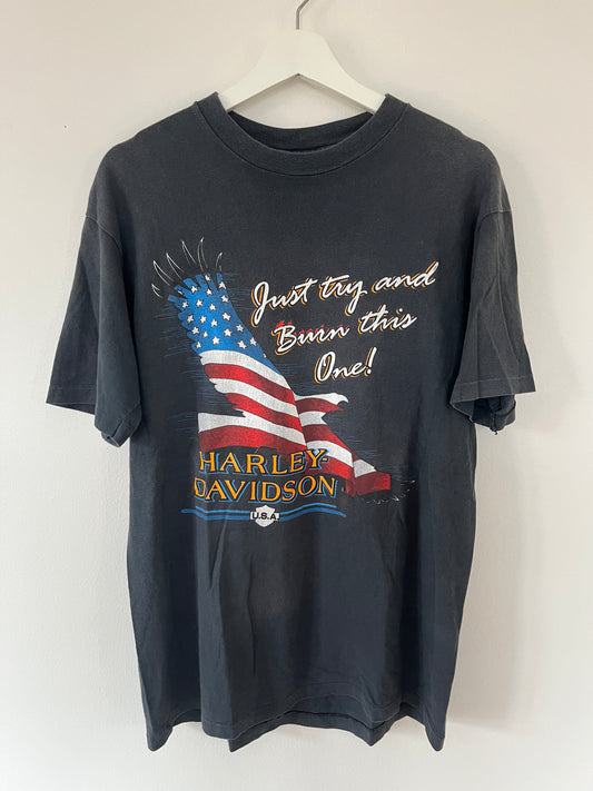 Vintage Harley Davidson Tee - 1989