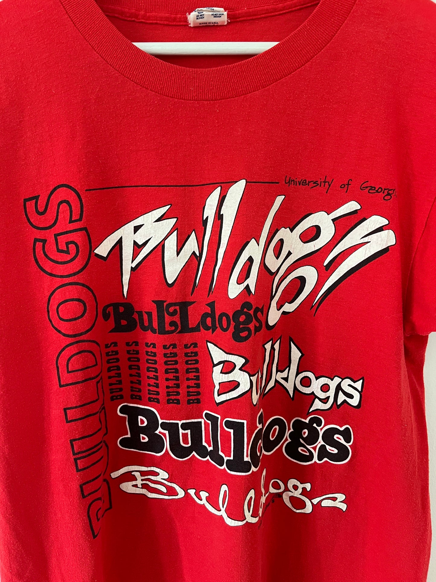Vintage Georgia Bulldogs Tee - 1980’s