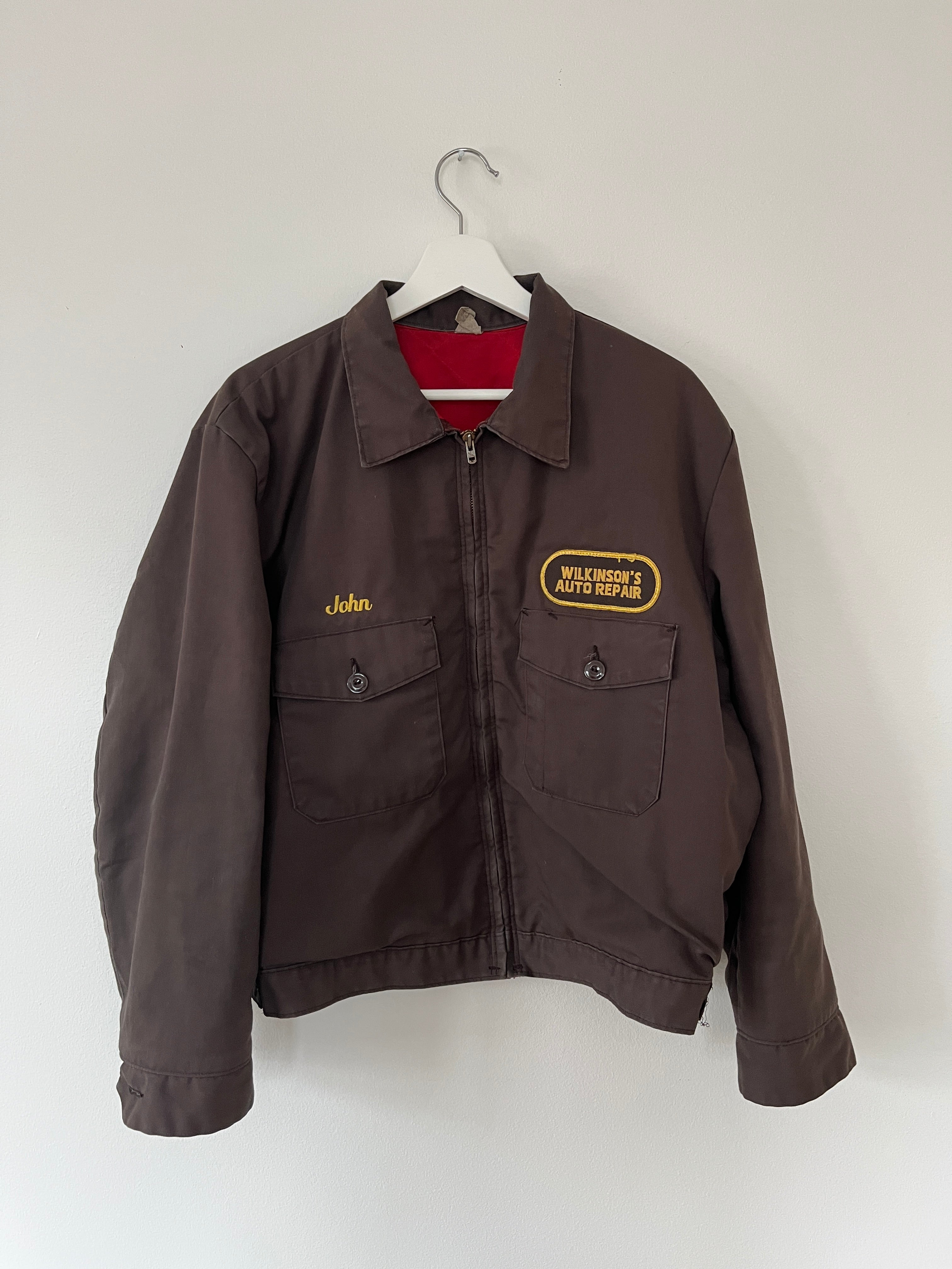 Vintage auto 2025 mechanic jacket