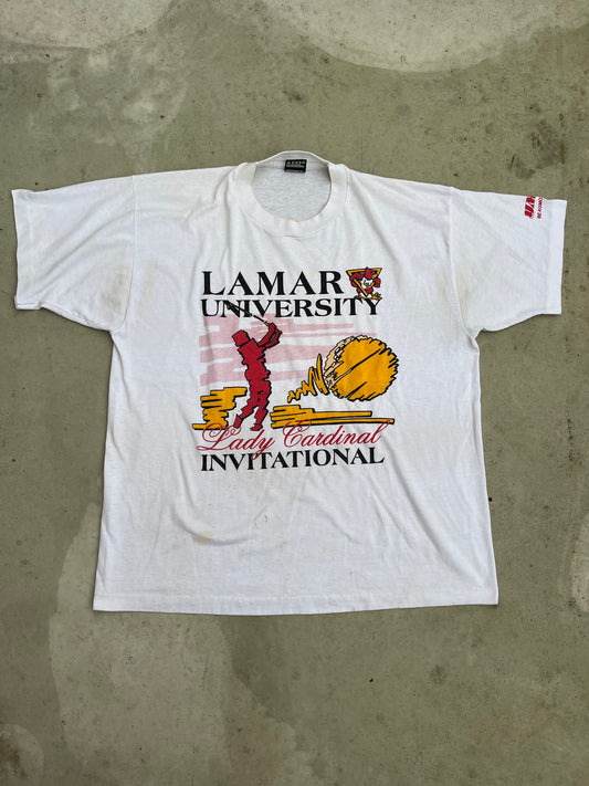 Vintage Lamar University Tee - 1980's