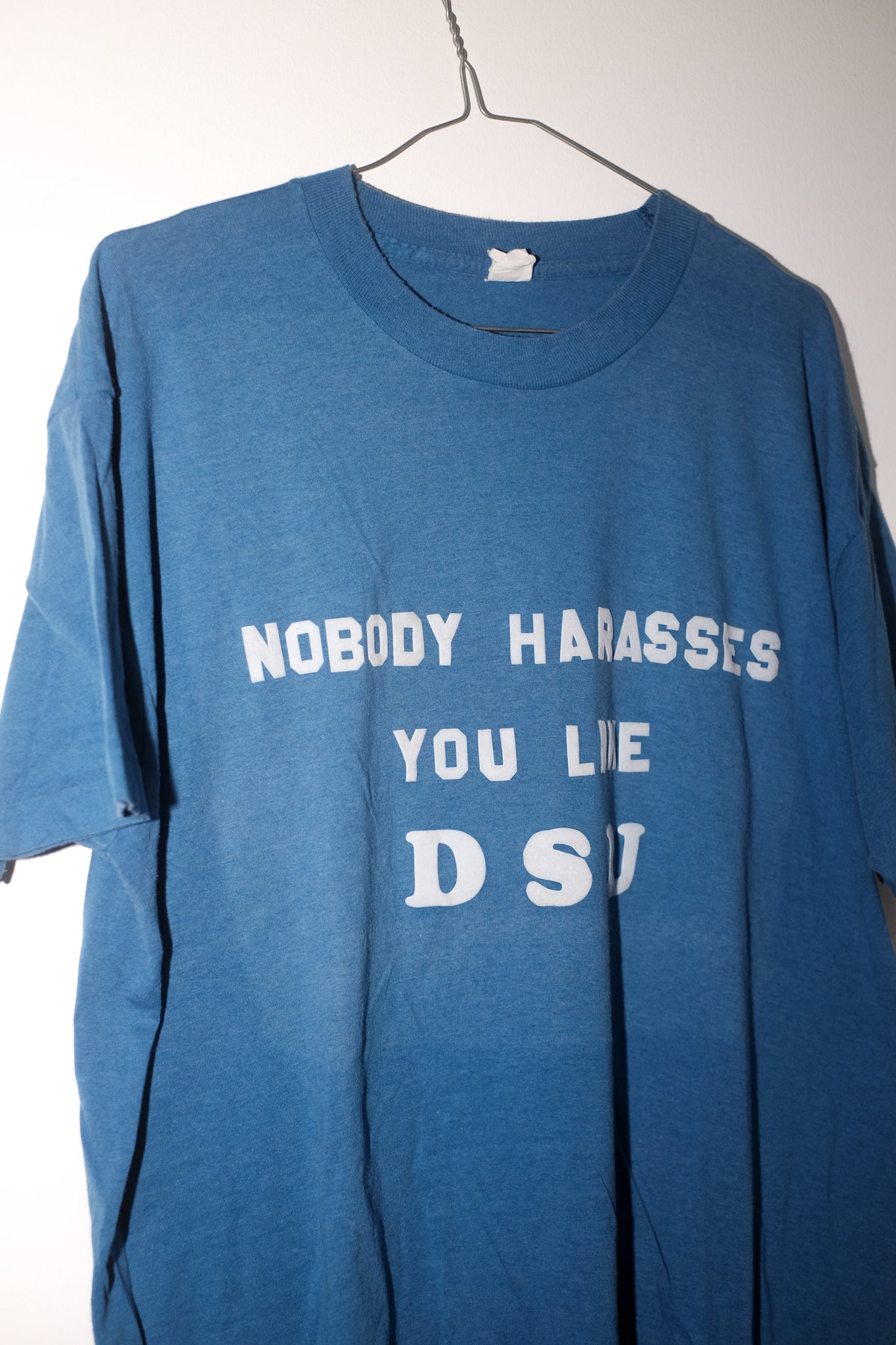 Vintage Nobody Harasses you like DSU Tee - 1980s