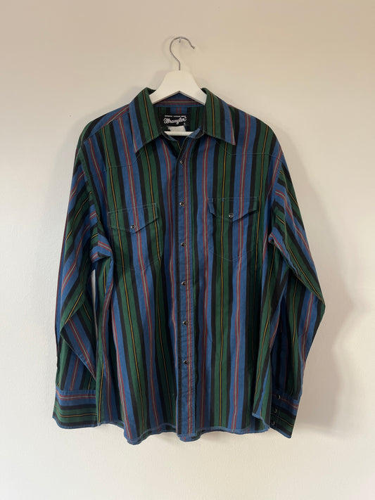 Vintage Western Wrangler Shirt - 1980s