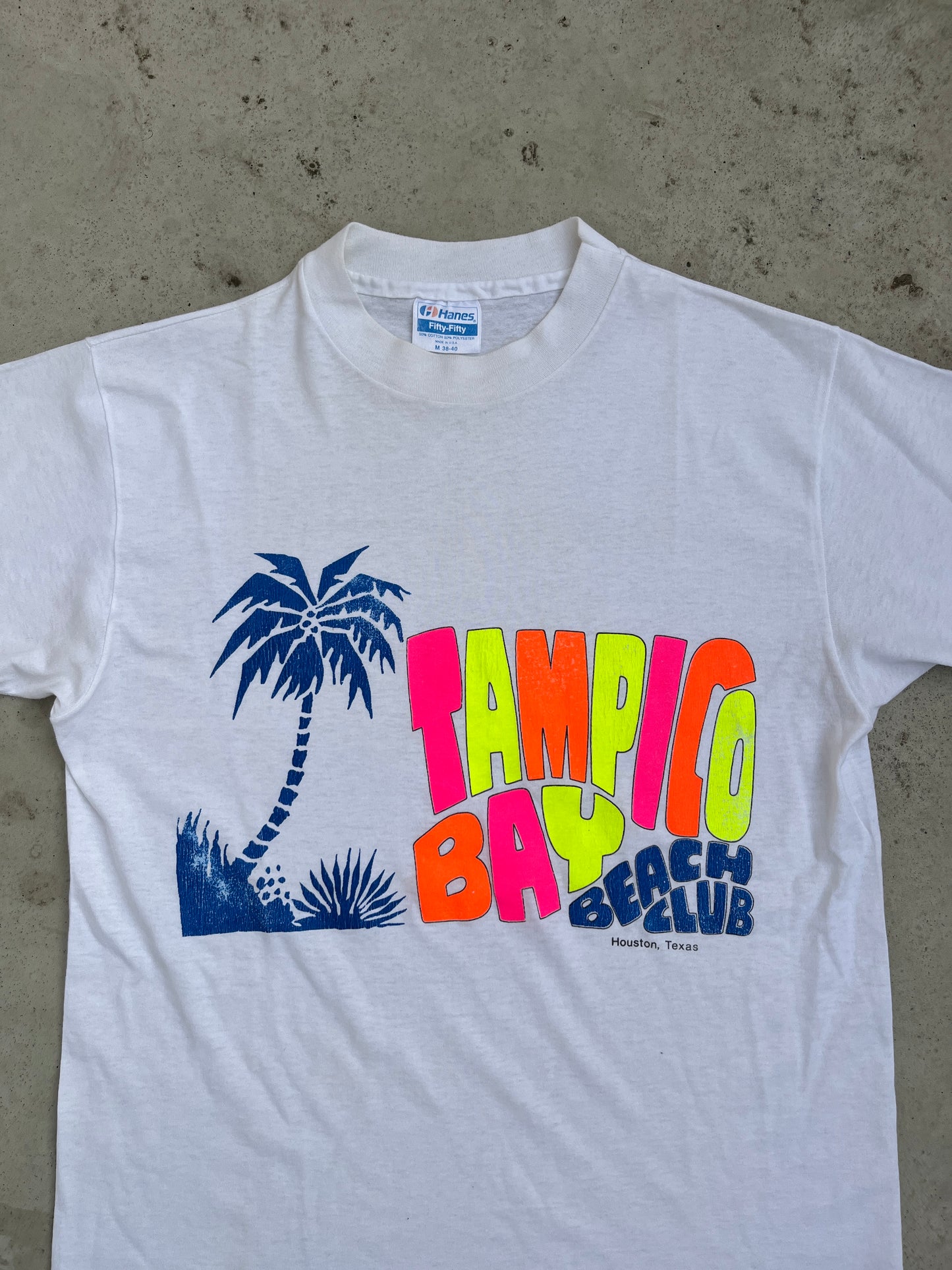 Tampico Bay Beach Club 1980's Tee