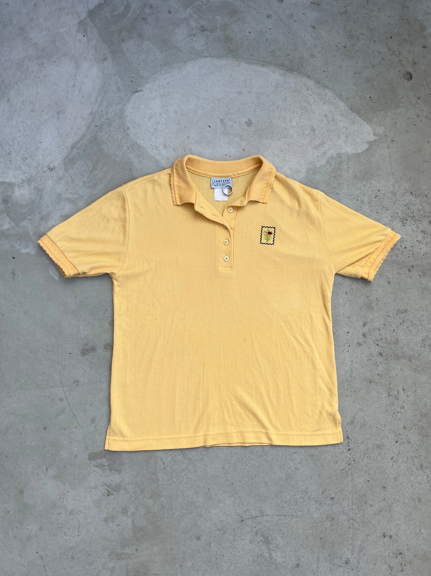 Janzen Classic Made In USA knitted Polo