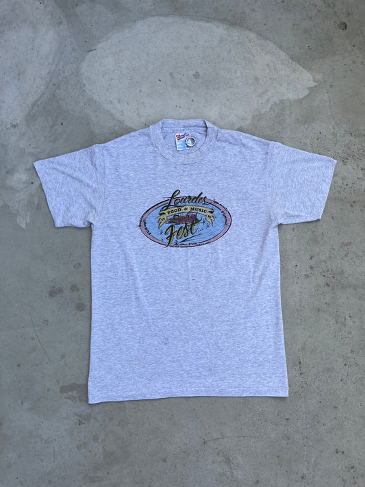 Vintage Lourdes Music & Food Tee