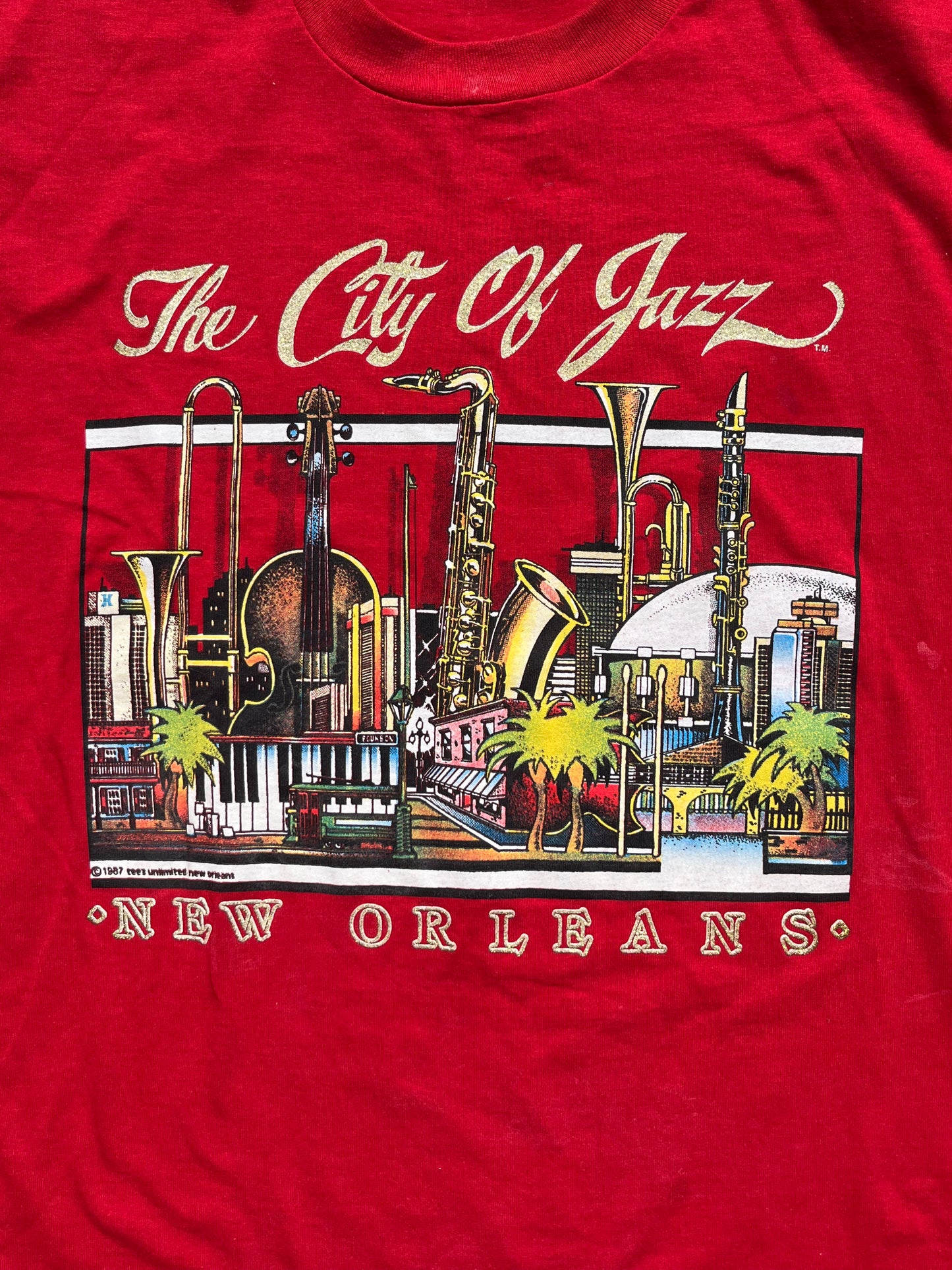 Vintage New Orleans 1980s Tee