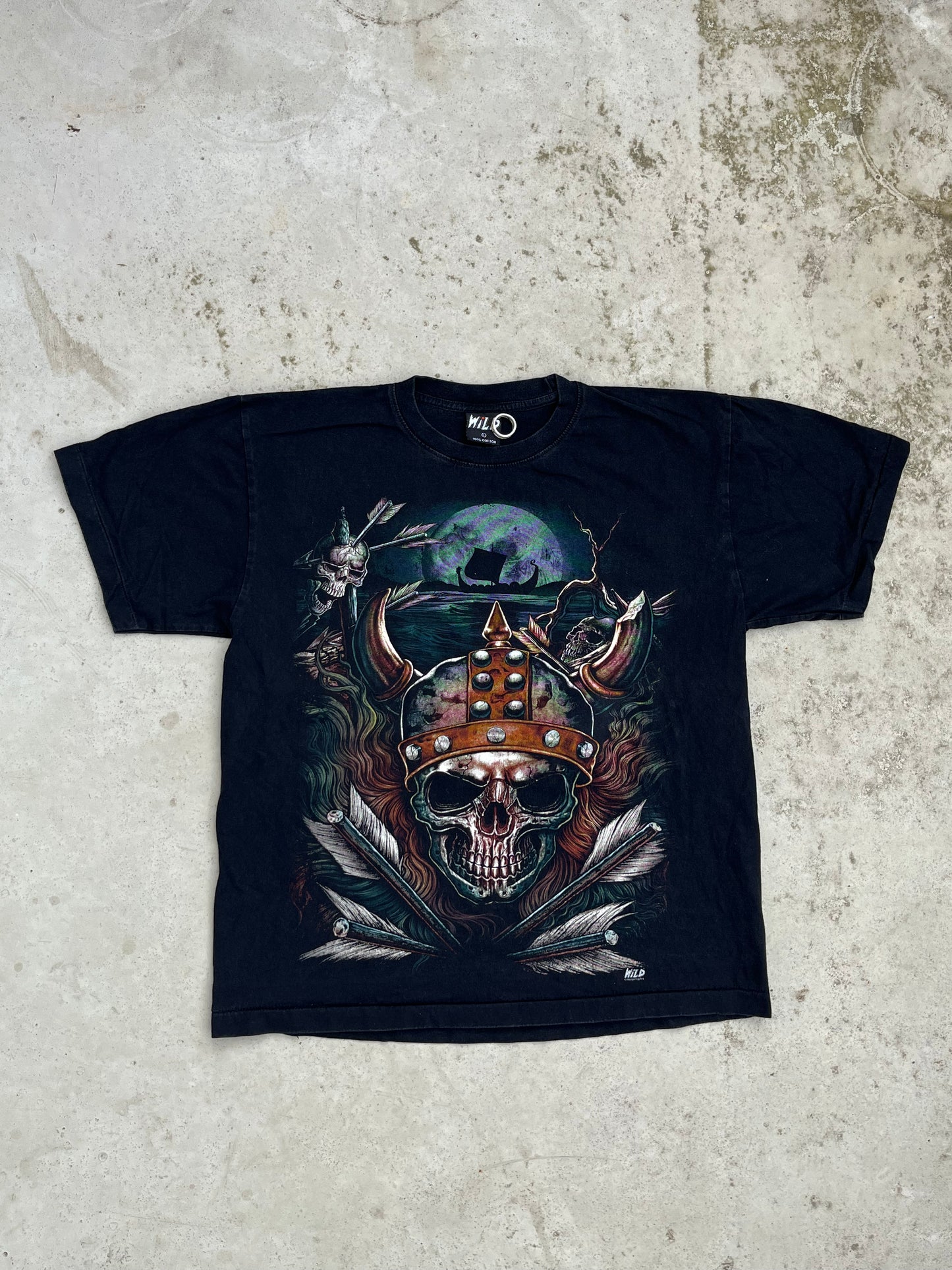 Wild Skull 90’s Single stitch tee